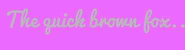 Image with Font Color B8B8B8 and Background Color EC6BFF